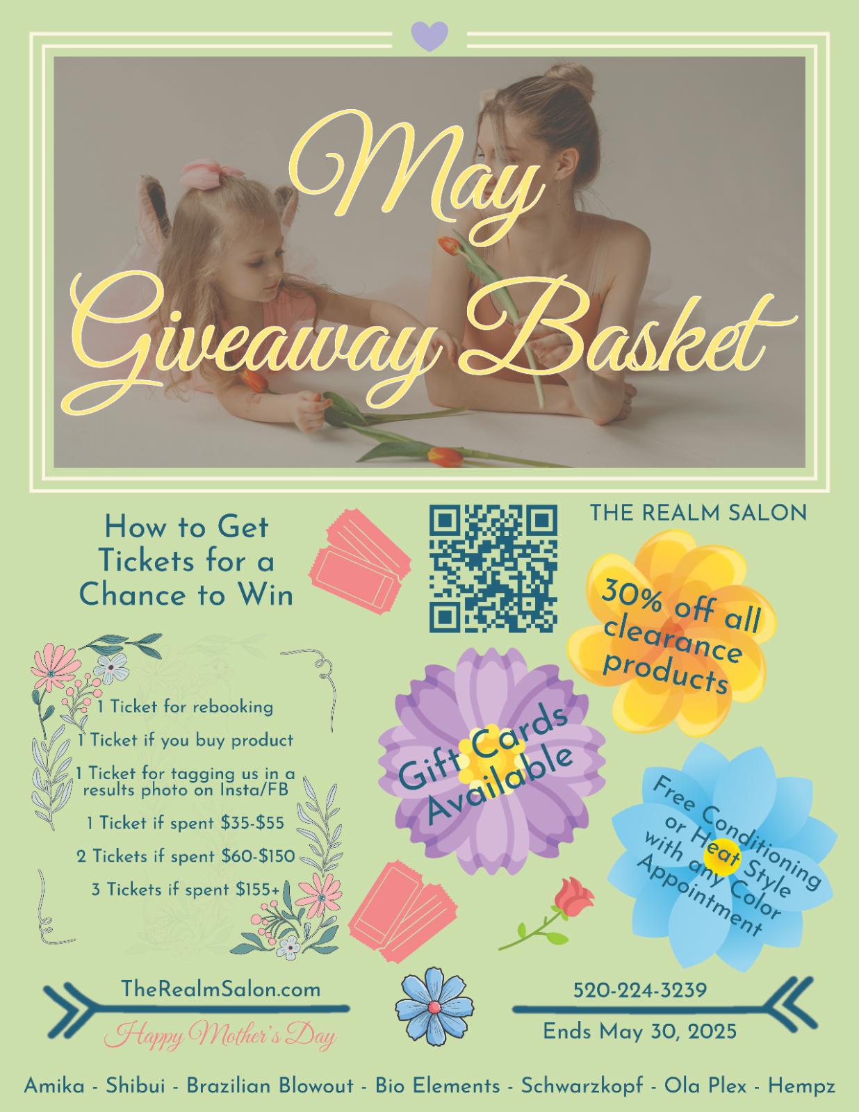 The flyer for this giveaway. Please call us or come in for consultation for more info.