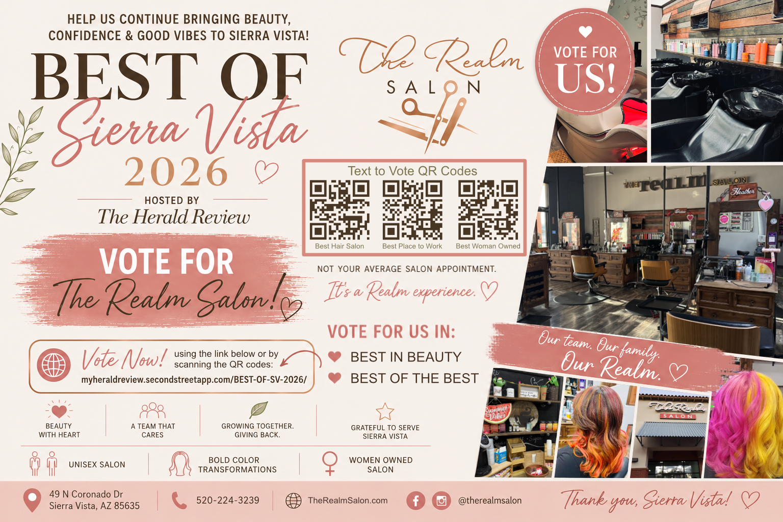 Vote Now for Best of Sierra Vista 2026